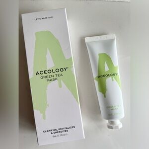 Aceology Green Tea Mask Full Size Sealed